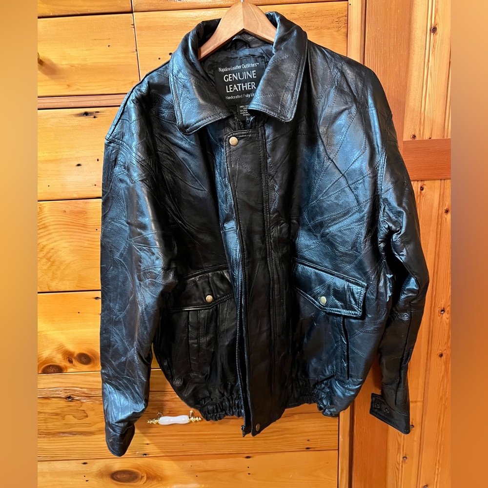 Leather jacket